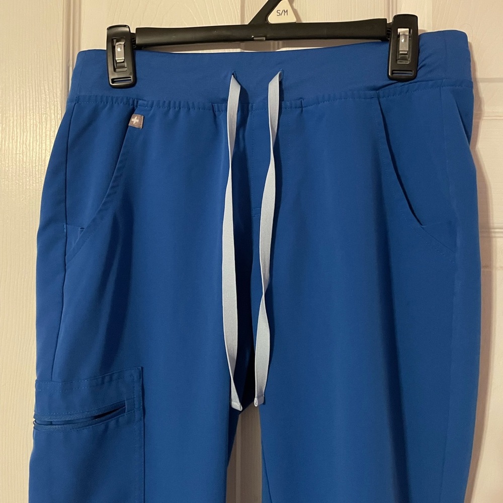 Royal Blue Fig Scrub Bottoms